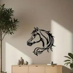 馬　ウォールアート