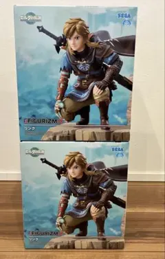 ゼルダの伝説　フィギュア　FIGURIZMα リンク2体