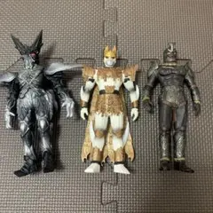 仮面ライダー　ソフビ　ン・ダグバ・ゼバ　ネオバルタン　ゴ・ガドル・バ