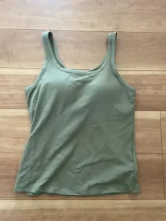 ユニクロ　　ブラトップ　エアリズムコットン　リブブラタンクトップ XL