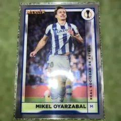 オヤルサバル選手　カード　ワールドサッカー　レアルソシエダ