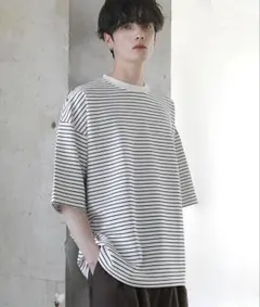ETELIO ポンチドローコードT ボーダー