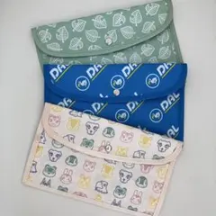 ユニクロ　UNIQLO あつまれどうぶつの森 コラボ ポーチ 3枚セット