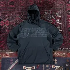 か*り様 NIKE ナイキ ビッグスウォッシュ プルオーバー パーカー ブラック