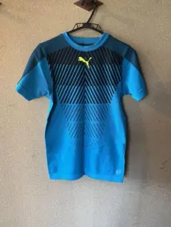 Puma スポーツ　Tシャツ 青
