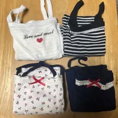 子供用キャミソール4枚