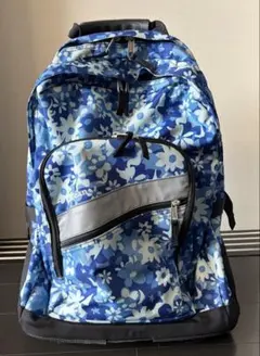 L.L.Bean キャリーバッグ リュック 花柄 ブルーのサムネイル
