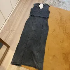 ROGER AND RAW ノースリーブ ロングワンピース