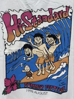 HI-STANDARD エアジャム98 Tシャツ（レア） レア】Hi-standard ハイスタ エアジャム98' Tシャツ｜Yahoo