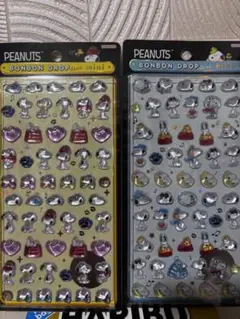 BONBON DROP mini シール　スヌーピー　２枚セット　正規品