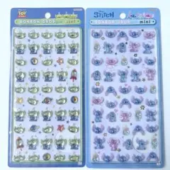 正規品新品スティッチ♡エイリアンボンボンドロップシールミニセット