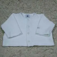 【プチバトー】パイル地 カーディガン