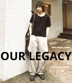 深水洸太 OUR LEGACY ブラック シアー Tシャツ サイズ46 - メルカリ