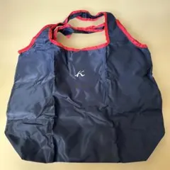 Kitamura エコバッグ ネイビー レッド　キタムラのサムネイル
