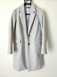 INGNI レディースコート　ライトグレー チェスターコート