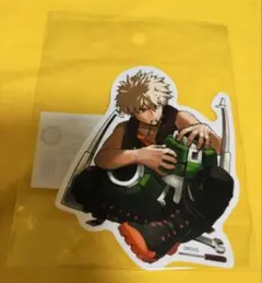 ヒロアカ　ダイカットステッカー　爆豪