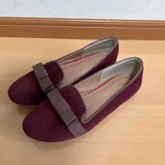 earth music&ecology パンプス ワインレッド 24.5cmのサムネイル