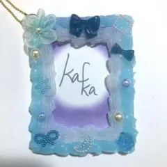 ホイップデコ 硬質カードケース トレカケース クリアブルー 水色 推し活