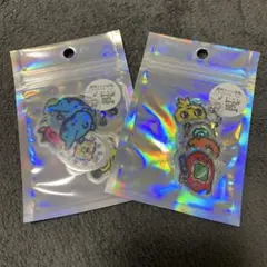 新品　たまごっち　オーロラ　ホログラム加工　クリアシール 　2セット