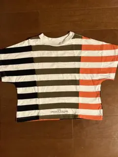 GROOVY COLORS ボーダーTシャツ 90のサムネイル