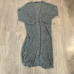 M*様 WEKEND MaxMara グレー ロングカーディガン
