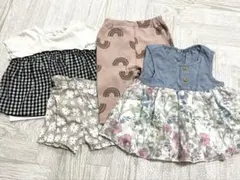 子供服 まとめ売り トップス ボトムス 4点セット70〜80のサムネイル