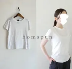homspun ホームスパン 天竺半袖Tシャツのサムネイル