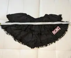 RONI フリルスカート ブラック