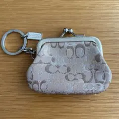 コーチ　coach がま口　コインケース　キーケース
