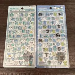 サンリオ 文字 moji ボンボンドロップシール はぴだんぶい ポチャ 正規品