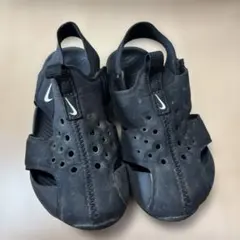 NIKE キッズ サンダル ブラック 13cm