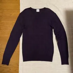 Letroyes ダークブルー セーター Lサイズ