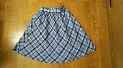 アクシーズファム フレアースカート／チェック柄