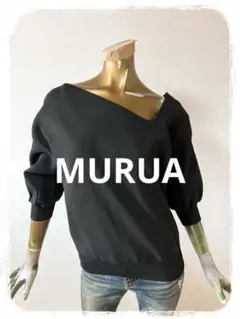 ☘️T21337☘️MURUA イレギュラーネックプルオーバー