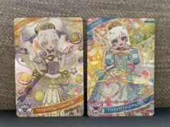 マクドナルド　ハッピーセット　ひみつのアイプリ　カード　2枚セット