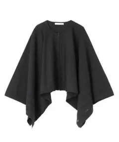 JENNE マルチウェイニットケープ（UVカット） Sサイズ　ジェンヌ　黒のサムネイル