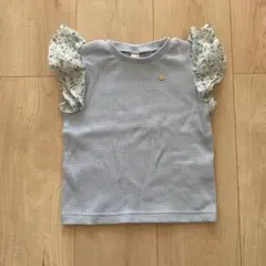ワッフルフリルTシャツ （90）