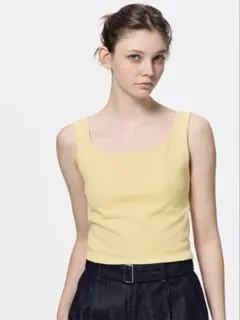 スクエアネック タンクトップ