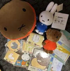 ミッフィー ごろごろセンサーライト ブランケット タイトーくじ ボリス