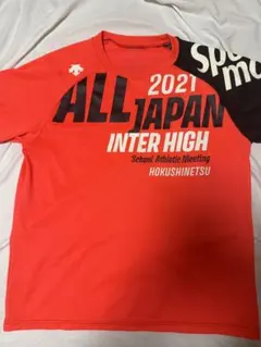 DESCENTE インターハイ Mサイズ ノースリーブ オールジャパン 陸上競技