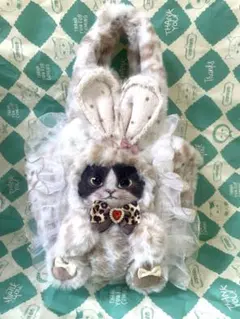 ぴ*ん様 コヤンイサムチョン　ハンドメイド ふわふわ　トートバック