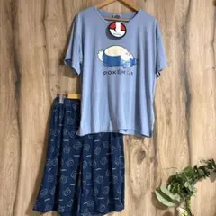 タグ付き未使用　ポケモンパジャマ　ソフティーゴム