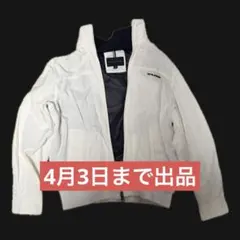TOMMY HILFIGER ホワイトナイロンジャケット