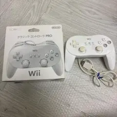 WII クラシックコントローラPRO SHIRO 2個セット
