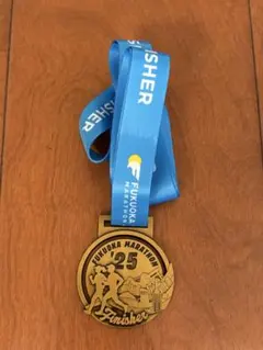 福岡マラソン2025完走メダル