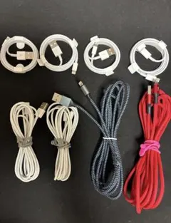 新品純正4点込）ライトニングケーブル8点