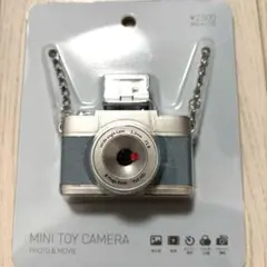 【新品・未使用】3COINS スリコ ミニトイカメラ　ブルー