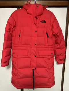 THE NORTH FACE ロングダウンジャケット レッド
