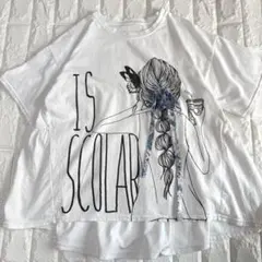 イズスカラー iS ScoLar Tシャツ カットソー M コットン100%半袖のサムネイル