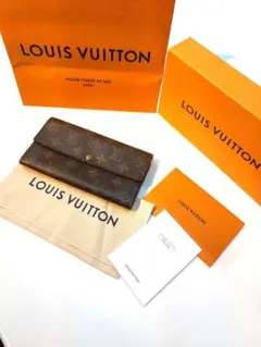 極美品☆LOUIS VUITTONルイヴィトン☆モノグラムM61725長財布